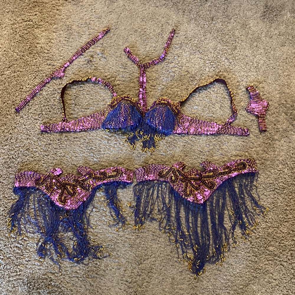 Used belly dancing outfit.